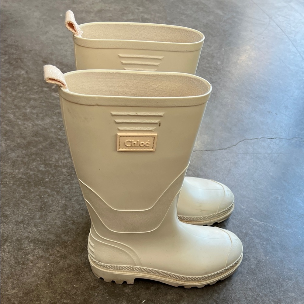Chloé Wellington Rain Boots Size 5